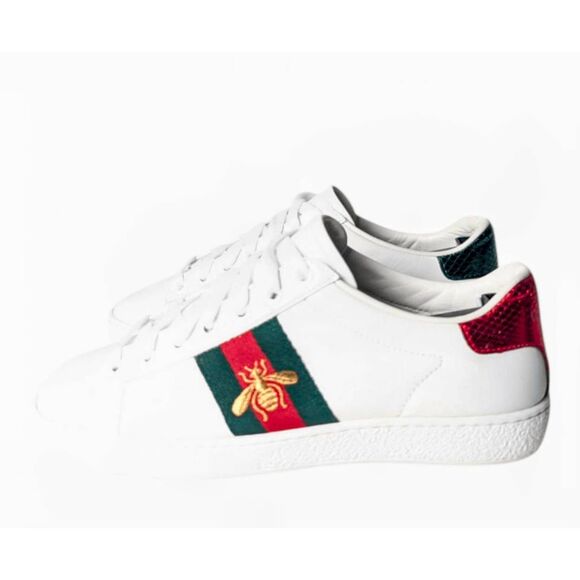 GUCCI Ace Sneaker With Bee Size 34.5 - Picture 3 of 12